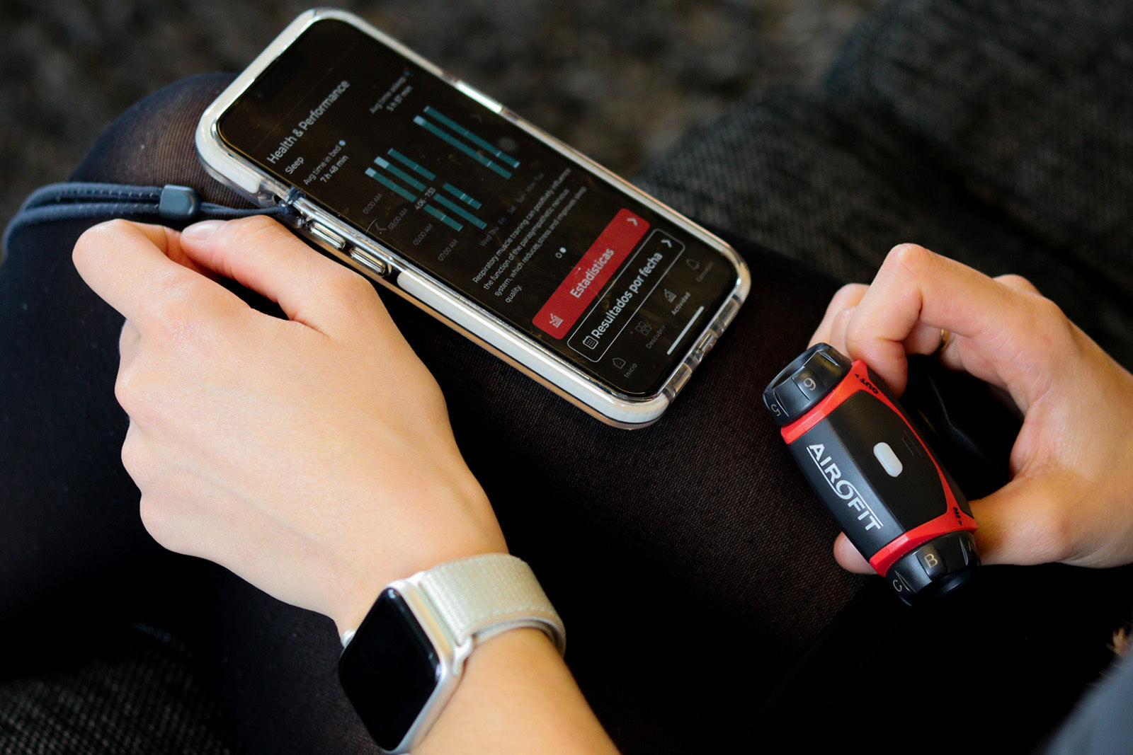 Breath training, HRV and health