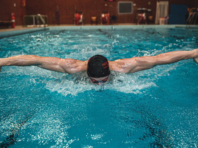 Effect of additional respiratory muscle endurance training in young well-trained swimmers